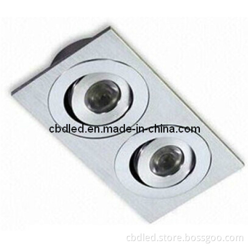 2W Rectangle LED Ceiling Light